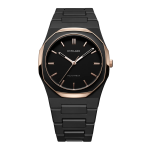 Unisex Black Enamel Watch (D1-PCBJ35)