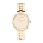 Women's Ionic Plated Rose Gold Steel Watch
